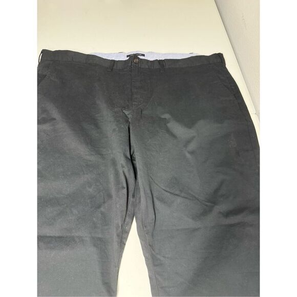 Tommy Hilfiger Men's Stretch Custom Fit Chino Pants Black Size 46W 31L - Picture 5 of 15